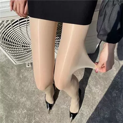 Vớ ống trung jk tất trắng nữ mùa hè mỏng bắp chân mùa hè bếp ống nhung Nhật Bản ống dài mùa hè ống cao đến đầu gối - Vớ giảm béo