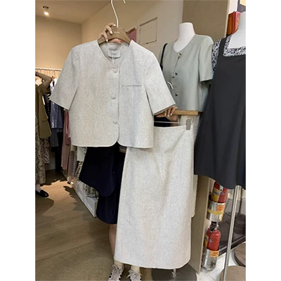 Suit suit nam phong cách Hàn Quốc mỏng manh phù hợp với thanh niên công sở giản dị giày trắng phù hợp với áo khoác ba mảnh - Suit phù hợp