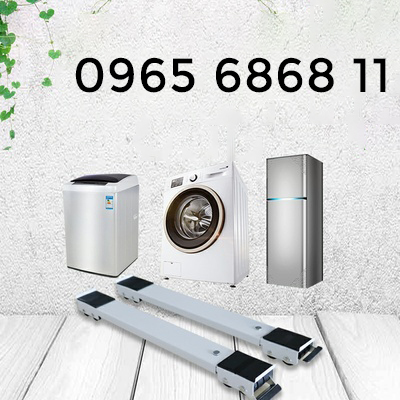 Kệ máy giặt máy sấy tủ lạnh chất liệu inox 304 chống rỉ chân đế máy giặt tiện dụng