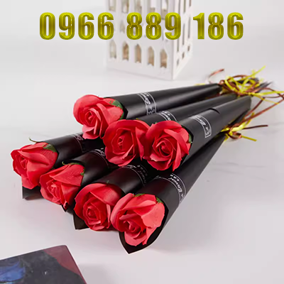 Xà phòng, bán buôn hoa hồng, bó hoa mô phỏng hoa cẩm chướng đơn, ngày lễ tình nhân, khuyến mãi vi mô món quà nhỏ hoa xà phòng - Hoa nhân tạo / Cây / Trái cây