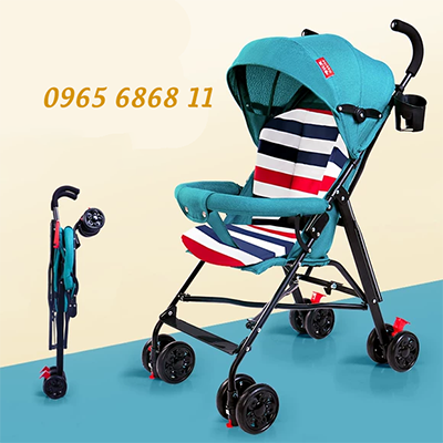 bnoeo mùa hè xe đẩy em bé phong cảnh cao gấp gấp ngả hai hướng trẻ em xe đẩy đơn giản - Xe đẩy / Đi bộ