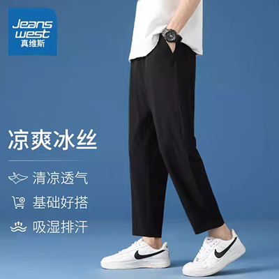Hơi lỏng và thoải mái cotton mùa hè quần short trắng giản dị nam xu hướng tất cả phù hợp với quần năm điểm quần overalls quần nam - Quần mỏng
