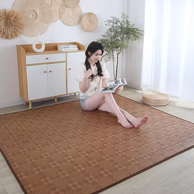 Đệm sofa mùa hè thảm mây đơn giản chống trượt kết hợp thảm trải sàn phổ thông đệm mây mùa hè thảm lụa - Ghế đệm / đệm Sofa