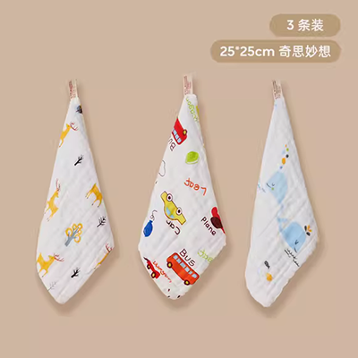 10 khăn gạc nước bọt cho bé Khăn bông nhỏ vuông khăn nhỏ sơ sinh cung cấp khăn mặt trẻ sơ sinh - Cup / Table ware / mài / Phụ kiện