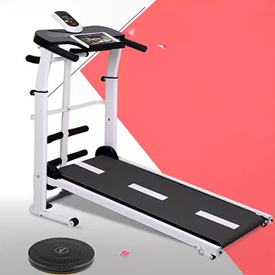 Máy chạy bộ di động tại nhà thể thao thiết bị vi mô phổ biến rộng chạy đai chân câm bàn đạp thể dục màu đen - Máy chạy bộ / thiết bị tập luyện lớn