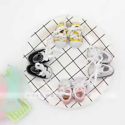 20 cm sang trọng búp bê búp bê quần áo phụ kiện mũ búp bê bông denim váy giản dị váy cô gái quà tặng - Búp bê / Phụ kiện