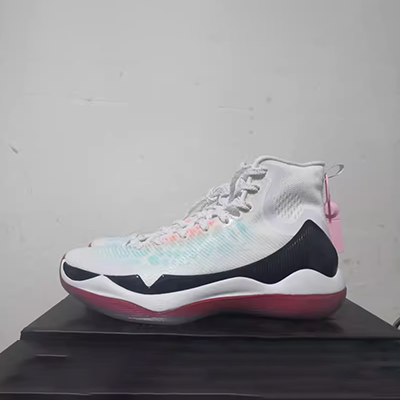 Chính hãng Xinyushuai 11 Peach Mandarin Duck Basketball Shoes Li Ning Giày nam thoáng khí mùa hè 2020 High Top Elite Edition - Giày bóng rổ