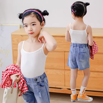 Áo vest trẻ em mẫu thu đông 2020 mới bé trai xuống bé gái áo vest nhung ấm áp - Áo thể thao