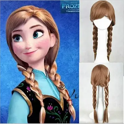 Trôi nhà có múi cam quýt hương thơm màu xanh bưởi gốc đôi tóc đuôi ngựa cosplay tóc giả - Cosplay
