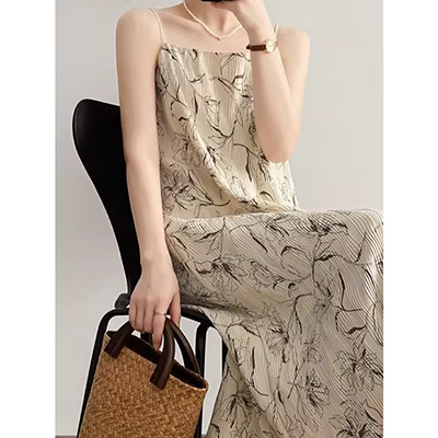 ZZFY STUDIO Váy phồng tay Bowknot rỗng Váy dài của phụ nữ Mùa xuân 2021 Sản phẩm mới - Sản phẩm HOT