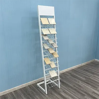 Gạch men trưng bày đứng nhôm gusset sàn đứng mẫu đá trưng bày mẫu đứng kệ mẫu kệ tủ trần tủ bảng cửa tủ kệ - Kệ / Tủ trưng bày