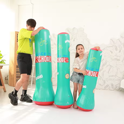 Bao cát đấm bốc Sanda thẳng đứng hộ gia đình treo thiết bị tập luyện thể dục tumbler người lớn Bao cát cho trẻ em - Taekwondo / Võ thuật / Chiến đấu