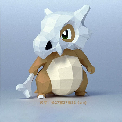 Chenglong Đồ trang trí bằng tay Làm bằng tay Đồ chơi mô hình giấy Pokemon Pokemon Pokemon Pokemon Pokemon 131 Ngăn xếp - Mô hình giấy