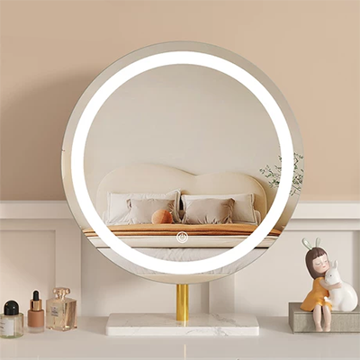 Gương treo tường chung cư nhỏ, gương treo tường siêu hẹp toàn thân, gương trang điểm hình bầu dục dán mỏng đơn giản và hiện đại - Gương