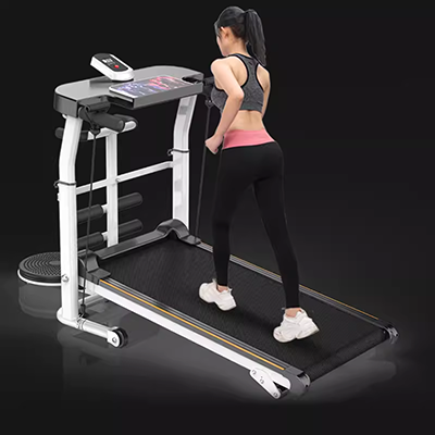 Máy chạy bộ cơ mới phiên bản mở rộng tại nhà Đi bộ trong nhà Máy K-step Máy chạy bộ cơ mini nhỏ gấp âm thanh bluetooth - Máy chạy bộ / thiết bị tập luyện lớn