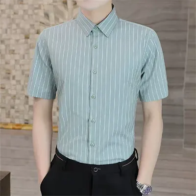 Playboy áo sơ mi nam áo sơ mi nam top bo giả áo len hai mảnh áo len ngoài mặc - Cặp đôi áo len