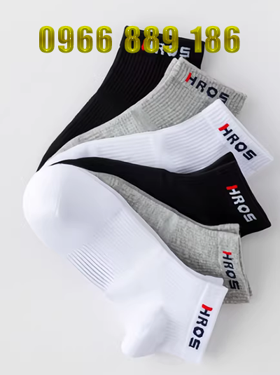Tất nam nữ, tất thể thao, tất chạy thể dục, tất thoáng khí chống mòn thoải mái, tất ba đôi DZ9405 SX7677 - Vớ thể thao