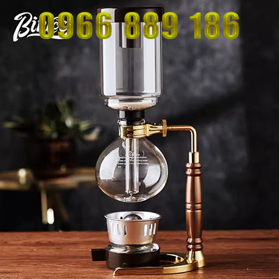 Bình pha cà phê Syphon, lò nướng đối lưu, sưởi điện, thiết bị nhỏ bằng thủy tinh, máy thủ công, phụ kiện bộ nấu ăn gia đình - Cà phê