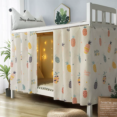 Phòng ngủ tập thể rèm cửa cho nam và nữ rèm cửa trường đại học giường tầng trên giường tầng chống muỗi nữ ký túc xá nữ thoáng khí cô gái - Bed Skirts & Valances