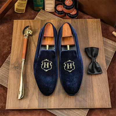Mùa thu đông 2019 mới cộng với giày vải nhung nam Giày cotton cao cấp phiên bản Hàn Quốc của hội sinh viên thủy triều giày ấm giày thể thao Gaobang - Plimsolls