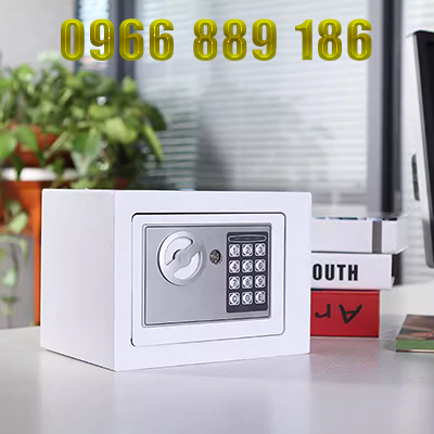 Hình chữ nhật thông tin khách sạn tủ hồ sơ lưu trữ đầu giường dày lưu trữ hộp nhà an toàn hộp nhỏ vào tủ quần áo - Két an toàn