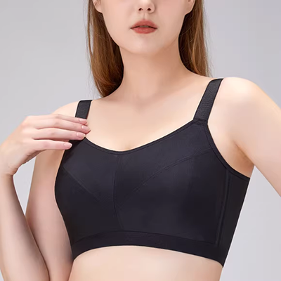 . Cận cảnh người lớn lưới màu đỏ đồ lót nữ mùa xuân tiên đồ lót bộ áo ngực màu xanh lá cây xanh thời trang người lớn điều chỉnh - Áo ngực không dây