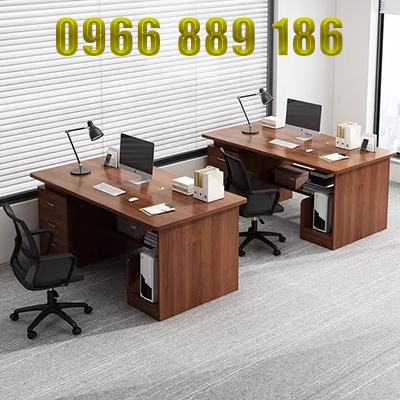 Bàn ghế văn phòng kết hợp đơn giản nhân viên hiện đại bàn 6 nhân viên màn hình trạm văn phòng boong văn phòng - Nội thất văn phòng