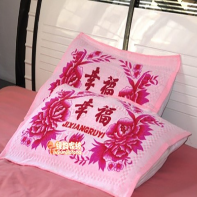 Khăn gối cổ dân tộc hoài cổ Jacquard khăn gối cổ điển hình lưỡi liềm sáng tạo mùa hè cá tính mỏng manh đơn giản và trong trẻo - Khăn gối