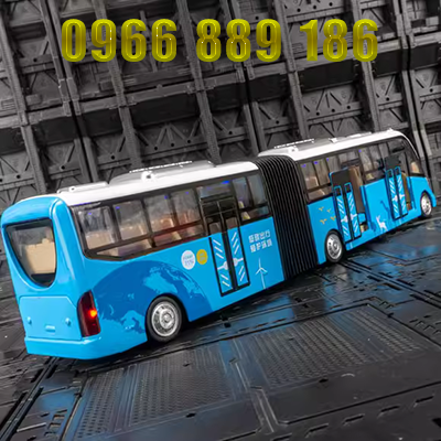 1:36 Mô hình xe buýt Foton 6125 Mô hình xe buýt hợp kim mô phỏng câm Xe buýt Đồ chơi mô hình xe buýt - Chế độ tĩnh