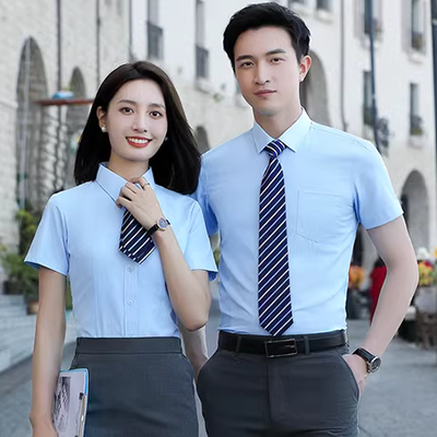 Sản phẩm mới mùa thu cặp đôi áo len nam và nữ vải roman dài tay áo sơ mi quảng cáo áo sơ mi có thể được tùy chỉnh - Thể thao lông cừu / jumper