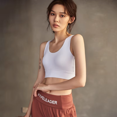 Điều chỉnh khóa làm đẹp trở lại đồ lót thể thao nữ chống sốc chạy tụ tập cùng nhau đào tạo âm thanh nổi phòng tập thể dục áo ngực yoga - Đồ lót thể thao