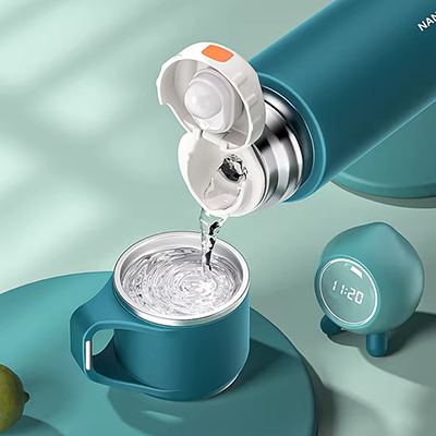 Trẻ em cốc nước gia đình bằng thép không gỉ 304 bé tập uống nước cốc miệng cốc hoạt hình mẫu giáo có nắp chống rơi - Cup / Table ware / mài / Phụ kiện