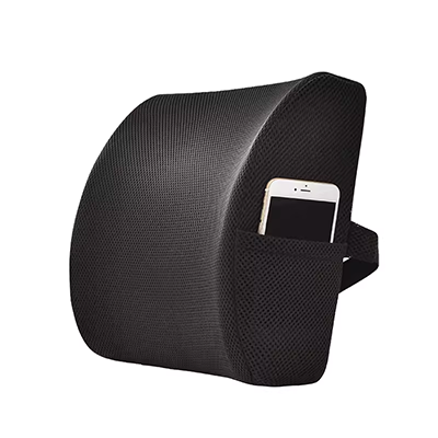 Đệm Ghế văn phòng Memory Foam Thắt lưng Hỗ trợ Tựa lưng Ghế Đệm Ô tô Phụ nữ mang thai Gối thắt lưng Gối Hỗ trợ thắt lưng - Trở lại đệm / Bolsters