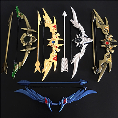 King Weapon Glory Weapon Master Mo Yejiu Chiến thắng God of War Skin Mô hình kim loại Trang trí trò chơi Kiếm đồ chơi - Game Nhân vật liên quan