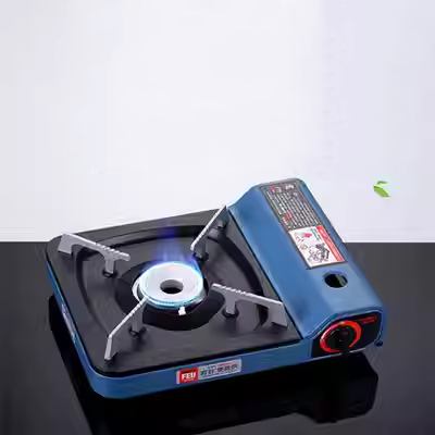 Bếp gas nhỏ lẩu đặt dụng cụ dã ngoại bếp gas đầy đủ bộ bếp nướng dã ngoại nấu ăn cầm tay - Bếp lò / bộ đồ ăn / đồ nướng dã ngoại