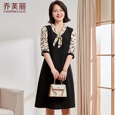 Thời trang trung niên của mẹ mùa hè Bộ đồ hai mảnh rộng rãi Kiểu phương Tây Bà 40 tuổi 50 tuổi và phụ nữ cao tuổi - Phụ nữ cao cấp