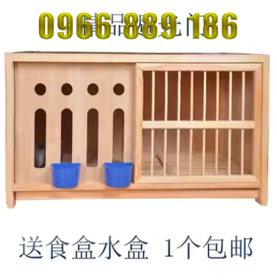 Chim bồ câu cặp lồng rò rỉ phân ba lớp cung cấp chuồng chim bồ câu làm tổ hộp chất lượng cao phòng ngủ đơn giản phát hành lồng mái nhà hoang - Chim & Chăm sóc chim Supplies