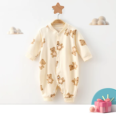 Hộp quà tặng màu sắc cho bé sơ sinh quần áo một mảnh quà trăng rằm mùa xuân và mùa thu và mùa đông cho bé trai và phụ nữ 0-ngày 6 tháng 3 - Bộ quà tặng em bé