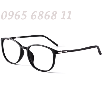 Kính gọng kính nữ phiên bản Hàn Quốc siêu mỏng tr90 mặt đen khung mắt khung gầm phần lưới màu đỏ có thể trang bị mắt cận thị nam - Kính khung