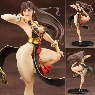 Yaya Anime Street Fighter Cô gái xinh đẹp Street Fighter 5 Chunli Battle Suit Figure - Khác