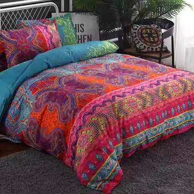 Một mét và năm tấm chăn bông ba mảnh bông đơn 1,5m chăn đơn sản phẩm 220x240cm chăn đơn sắc - Quilt Covers
