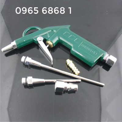 Súng xịt hơi xì khô khí nén thổi bụi làm sạch chất liệu hợp kim nhôm súng xịt khí nén bền đẹp