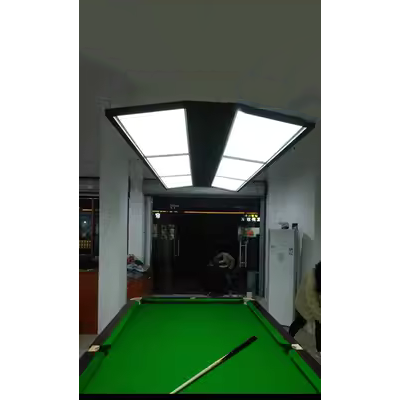 Lối đi cửa hàng quần áo chuyên dụng Đèn LED không bóng đèn lối đi đơn giản Đèn hội trường bàn bida phòng bida đèn chùm đèn kiểu Mỹ - Bi-a