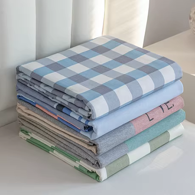 Khăn trải giường đơn giản hiện đại vải bọc đầu giường túi mềm cotton phong cách châu Âu và vải lanh bụi phủ giường 1,8m bao gồm tất cả - Bảo vệ bụi