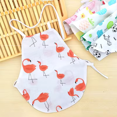 Bụng trẻ em plus size mùa hè gạc cotton mỏng bảo vệ bé chống lạnh bảo vệ bụng xung quanh túi lớn bé trai và bé gái - Bellyband