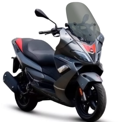 Kính chắn gió sửa đổi Apulia SR250 / SR300 nâng cao kính chắn gió trước màu xám khói đen - Kính chắn gió trước xe gắn máy