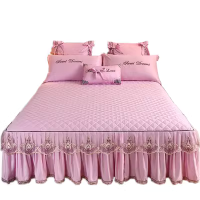 Tencel Modal ren váy ngủ trải giường đơn mảnh trải giường Simmons bảo vệ tay áo chống bụi che phủ 1,51,8 mét - Trang bị tấm