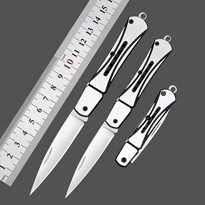 Gỗ đàn hương tặng dao gấp mini cầm tay tự vệ ngoài trời công cụ chiến thuật sống còn - Công cụ Knift / công cụ đa mục đích