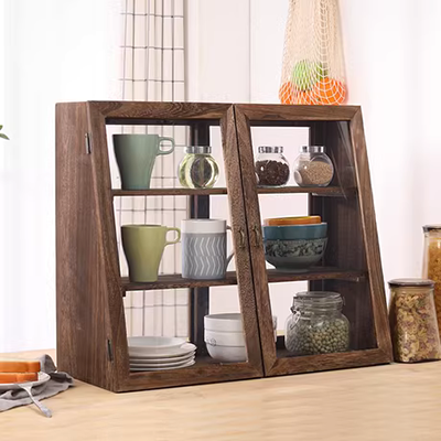 Đồ nội thất bằng gỗ gụ hedgehog gỗ đàn hương đỏ đồng bằng khung bogu thô sơn mài màu tách phòng khách toàn bộ bằng gỗ nguyên khối Tủ trà cổ Trung Quốc - Kệ