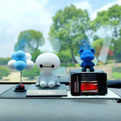 Xe ra ghi âm sáng tạo cá tính sáng tạo xe hương liệu kéo dài hương thơm nhẹ dễ thương trang trí xe cung cấp - Máy hát